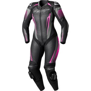 Combinaison femme RST TracTech Evo D30 Noir Rose
