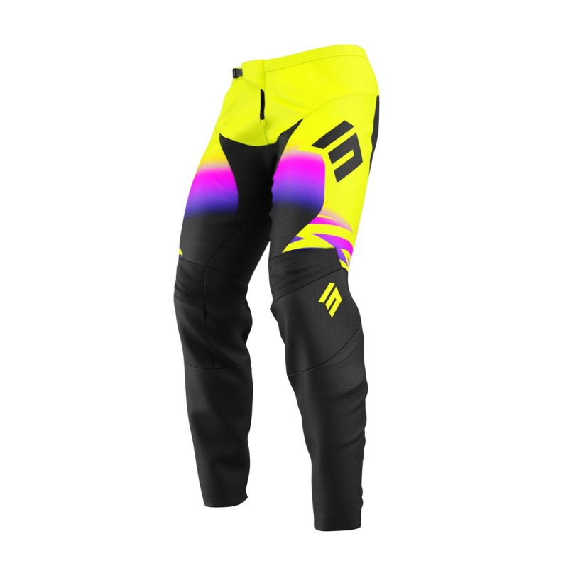 Pantalon enfant SHOT 2025 Draw X-Trem Jaune Fluo Pantalon enfant SHOT 2025 Draw X-Trem Jaune Fluo