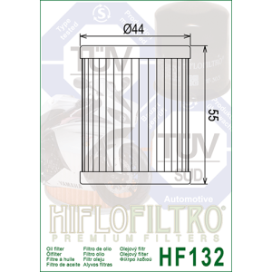 Filtre à Huile HIFLOFILTRO HF132