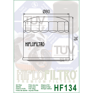 Filtre à Huile HIFLOFILTRO HF134
