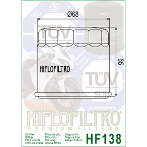 Filtre à Huile HIFLOFILTRO HF138