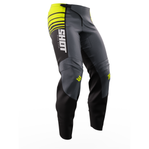 Pantalon enfant SHOT 2024 Draw Peak Jaune Fluo