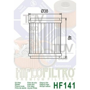 Filtre à Huile HIFLOFILTRO HF141