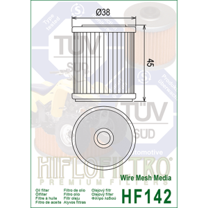 Filtre à Huile HIFLOFILTRO HF142