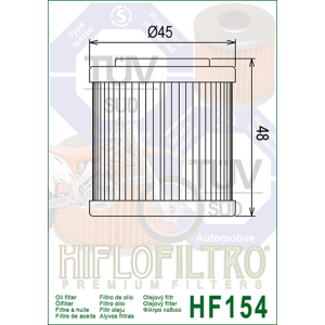 Filtre à Huile HIFLOFILTRO HF154