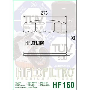 Filtre à Huile HIFLOFILTRO HF160RC