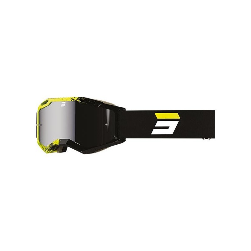 Lunettes SHOT 2026 Fusion Jaune Fluo Brillant