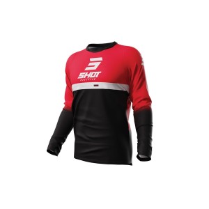 Maillot SHOT 2023 Devo Reflex Rouge
