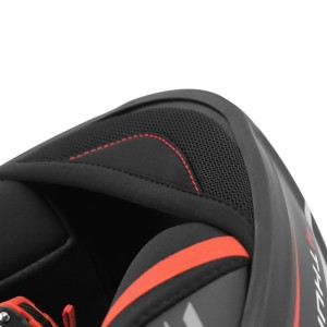 Casque MT THUNDER Gris Rouge Mat