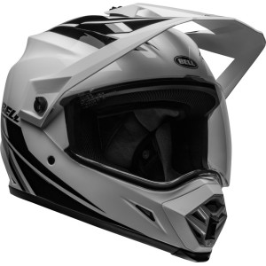 Casque BELL MX-9 Adventure MIPS Alpine Noir Blanc