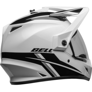 Casque BELL MX-9 Adventure MIPS Alpine Noir Blanc