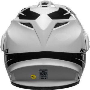 Casque BELL MX-9 Adventure MIPS Alpine Noir Blanc