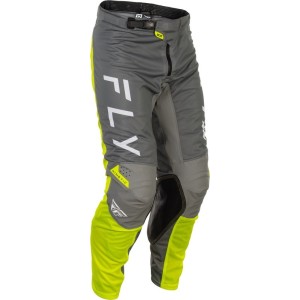 Pantalon FLY RACING Kinetic Mesh Gris Jaune