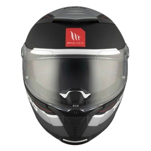 Casque MT THUNDER Noir Gris Mat