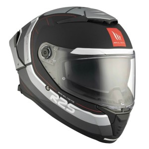 Casque MT THUNDER Noir Gris Mat