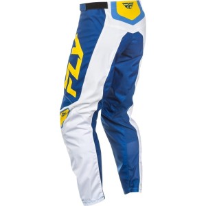 Pantalon FLY RACING F-16 Blanc Bleu