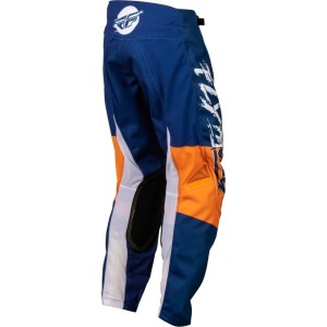 Pantalon enfant FLY RACING Kinetic Khaos Bleu Orange
