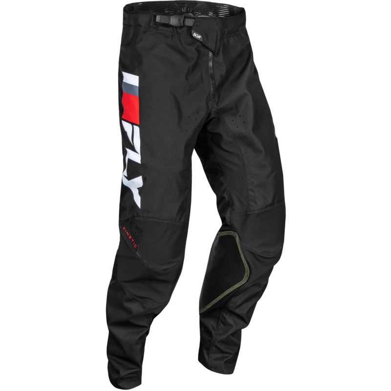 Pantalon FLY RACING Kinetic Prix Noir Rouge Pantalon FLY RACING Kinetic Prix Noir Rouge