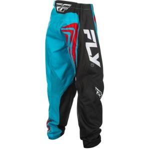 Pantalon enfant FLY RACING F-16 Cyan Noir