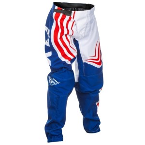 Pantalon enfant FLY RACING F-16 Bleu Rouge