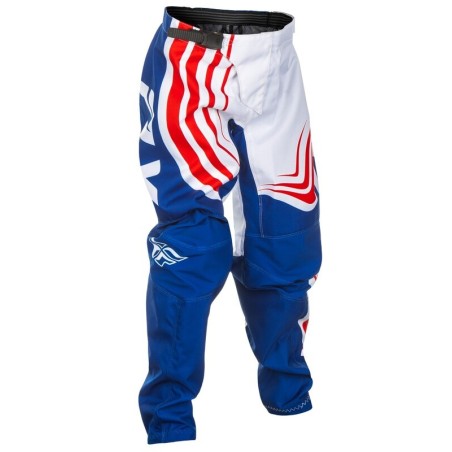Pantalon enfant FLY RACING F-16 Bleu Rouge