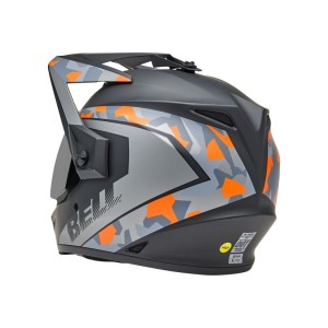 Casque BELL MX-9 Adventure MIPS Mesa Noir Mat Orange