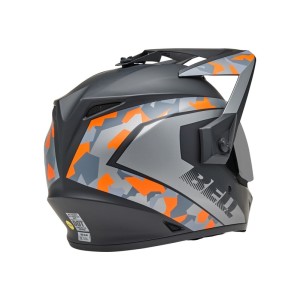 Casque BELL MX-9 Adventure MIPS Mesa Noir Mat Orange
