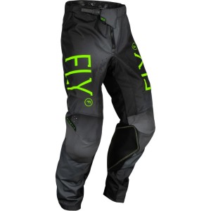 Pantalon enfant FLY RACING Kinetic Prodigy Anthracite Neon