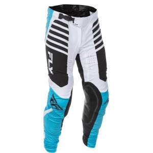 Pantalon FLY RACING Lite Bleu Blanc