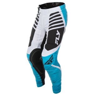 Pantalon FLY RACING Lite Bleu Blanc
