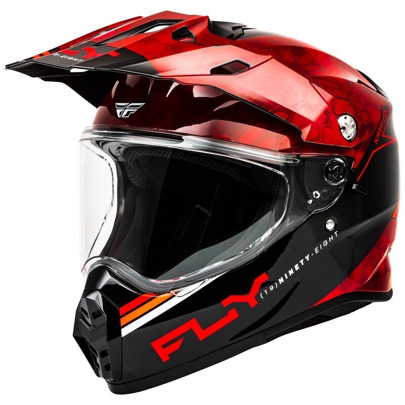 Casque FLY RACING Trekker Kryptek Conceal Rouge