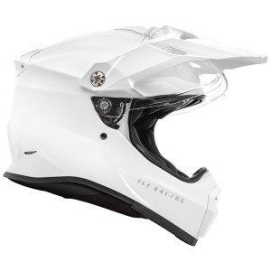 Casque FLY RACING Trekker Solid Blanc