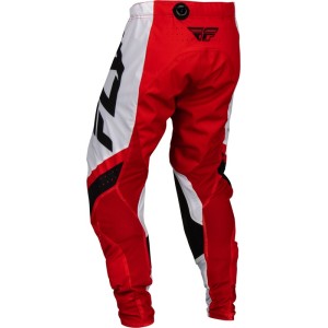 Pantalon FLY RACING Lite Anthracite Rouge