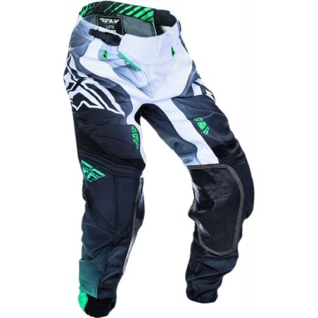 Pantalon FLY RACING Lite Hydrogen Noir Blanc