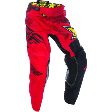 Pantalon enfant FLY RACING Kinetic Rockstar Rouge Noir