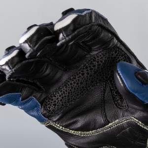 Gants RST Tractech Evo 4 Cuir Bleu