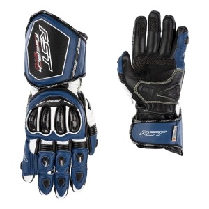 Gants RST Tractech Evo 4 Cuir Bleu