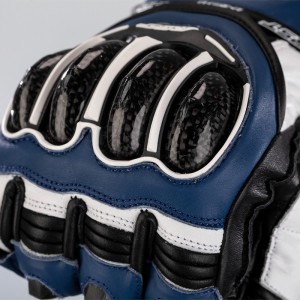 Gants RST Tractech Evo 4 Cuir Bleu