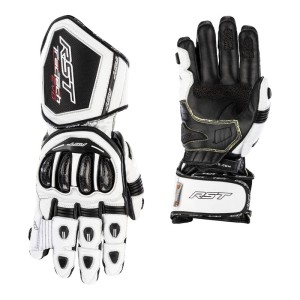 Gants RST Tractech Evo 4 Cuir Blanc