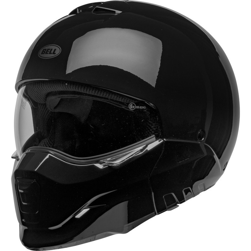 Casque modulable BELL Broozer Noir Brillant