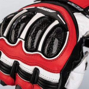 Gants RST Tractech Evo 4 Cuir Rouge