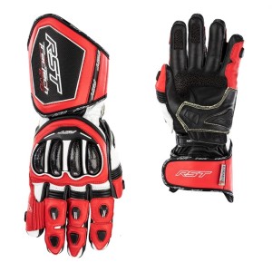 Gants RST Tractech Evo 4 Cuir Rouge