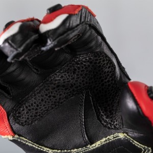 Gants RST Tractech Evo 4 Cuir Rouge