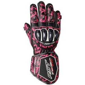 Gants RST Tractech Evo 4 Cuir Rose