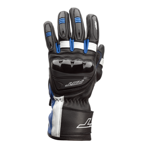 Gants RST Pilot CE Cuir Noir Bleu