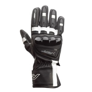 Gants RST Pilot CE Cuir Noir Blanc