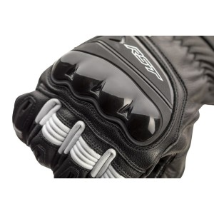 Gants RST Pilot CE Cuir Noir Blanc