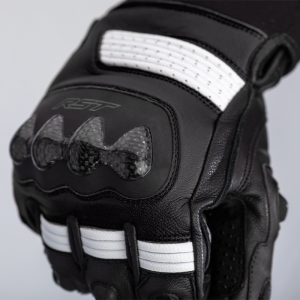 Gants RST Freestyle II cuir Blanc