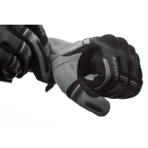 Gants RST Adventure-X CE cuir Gris