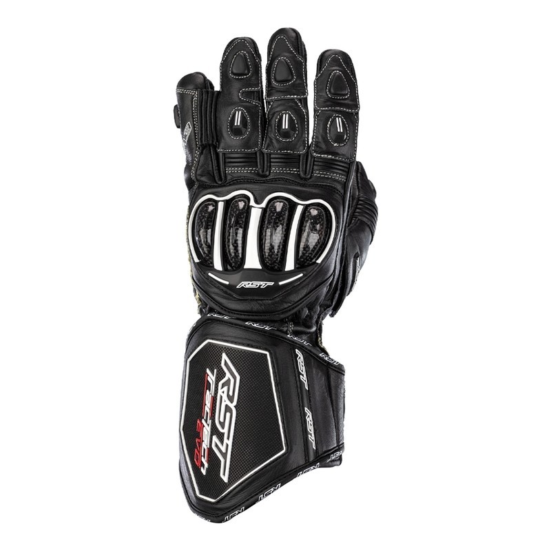 Gants RST Tractech Evo 4 Cuir Noir Gants RST Tractech Evo 4 Cuir Noir